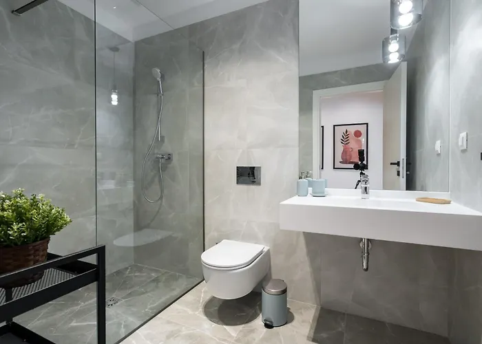 Wheat Of Coffee With King Bed In Ocp Apartament *