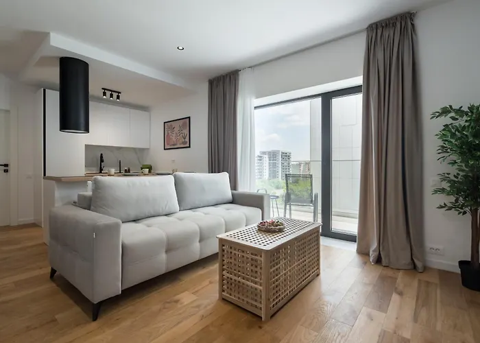 Wheat Of Coffee With King Bed In Ocp Apartamento Bucareste
