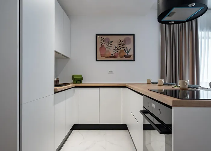 Wheat Of Coffee With King Bed In Ocp Apartman Bukarest