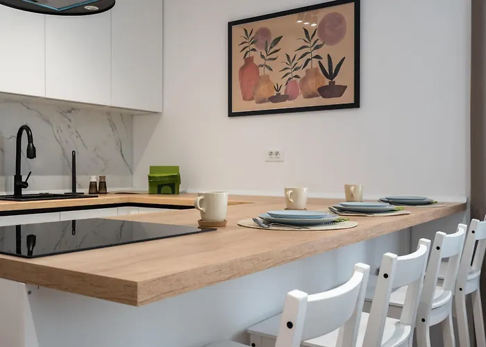 Wheat Of Coffee With King Bed In Ocp Apartman Bukarest